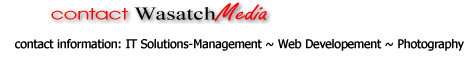 Contact Wasatch Media